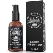 Viking Revolution Luxe aftershavebalsem voor mannen - Premium aftershavelotion - Verzacht en hydrateert het gezicht na het scheren - Elimineert schee