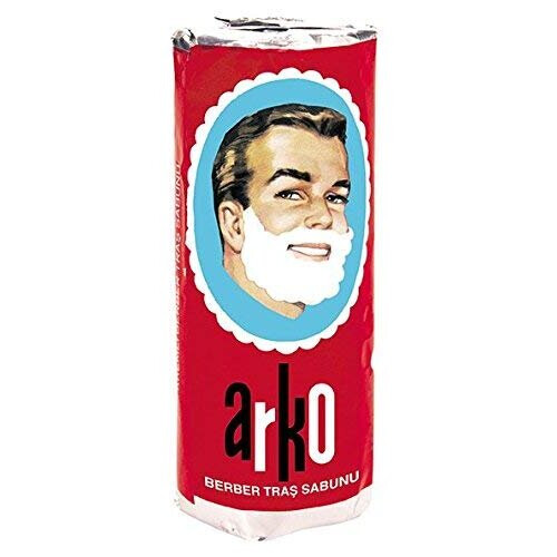 Arko Shaving Soap Stick, White, (Pack Of 3) 2