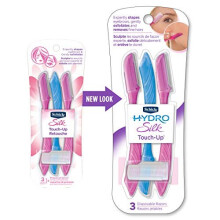 Schick, Hydro Silk Touch Up, Verschiedene Farben, 3 Einwegrasierer