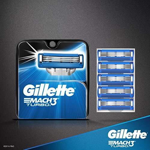 Gillette Gillette Mach3 Turbo Cartridges, 4 Count 1