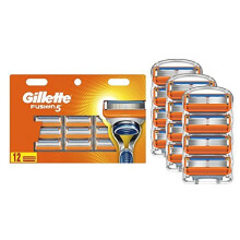Gillette Fusion5 cuchillas de afeitar para hombres, 12 recambios de cuchillas