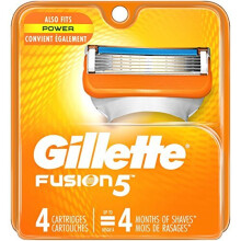 Gillette Fusion 5 Blade+ 1 Trimmer 4 Cartridge Refill Pack