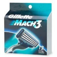 Recambios Gillette Mach 3 - 12 Cartuchos