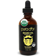 Aceite para Bigotes de Pura D'or, 4 fl oz (118 ml)