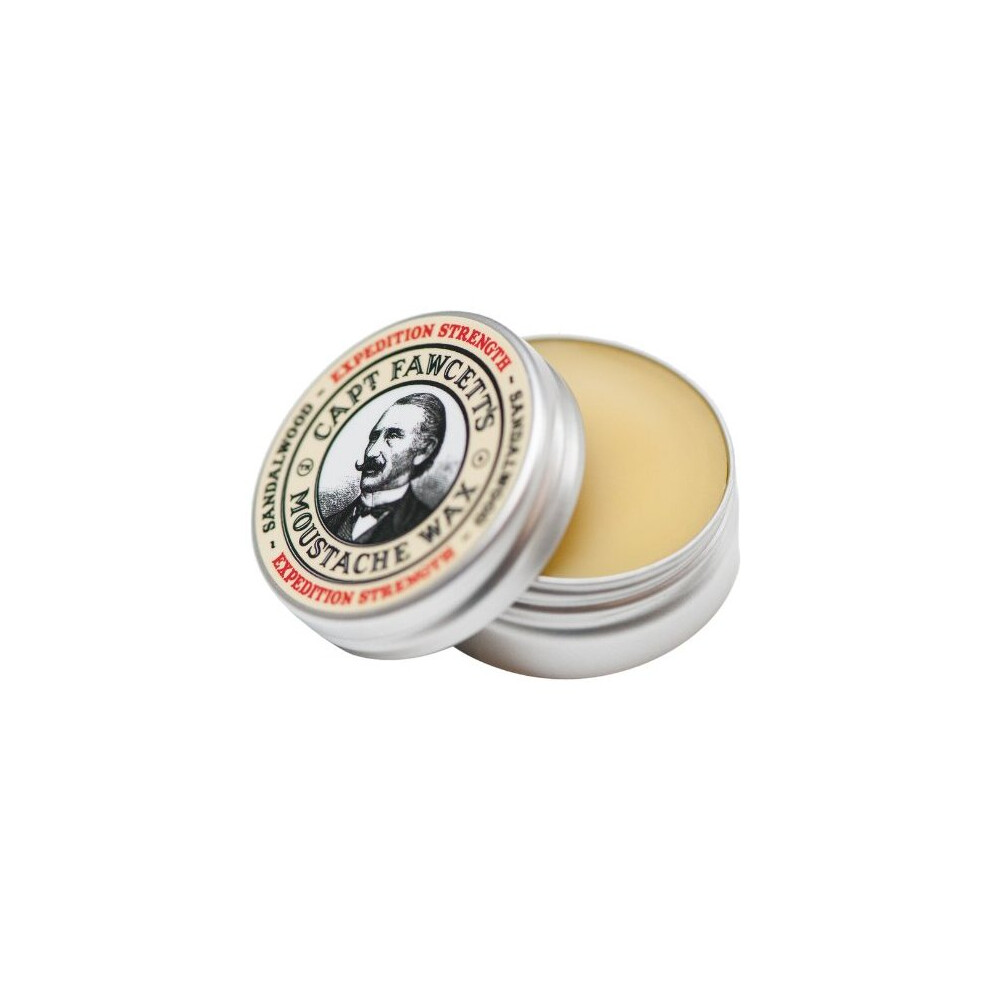 Captain Fawcett Expedition Strength Moustache Wax (Sandalwood Fragrance)