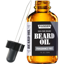 Leven Rose Baardolie voor Mannen en Baardverzachter 100% Natuurlijk 1 oz door Ranger Grooming Co