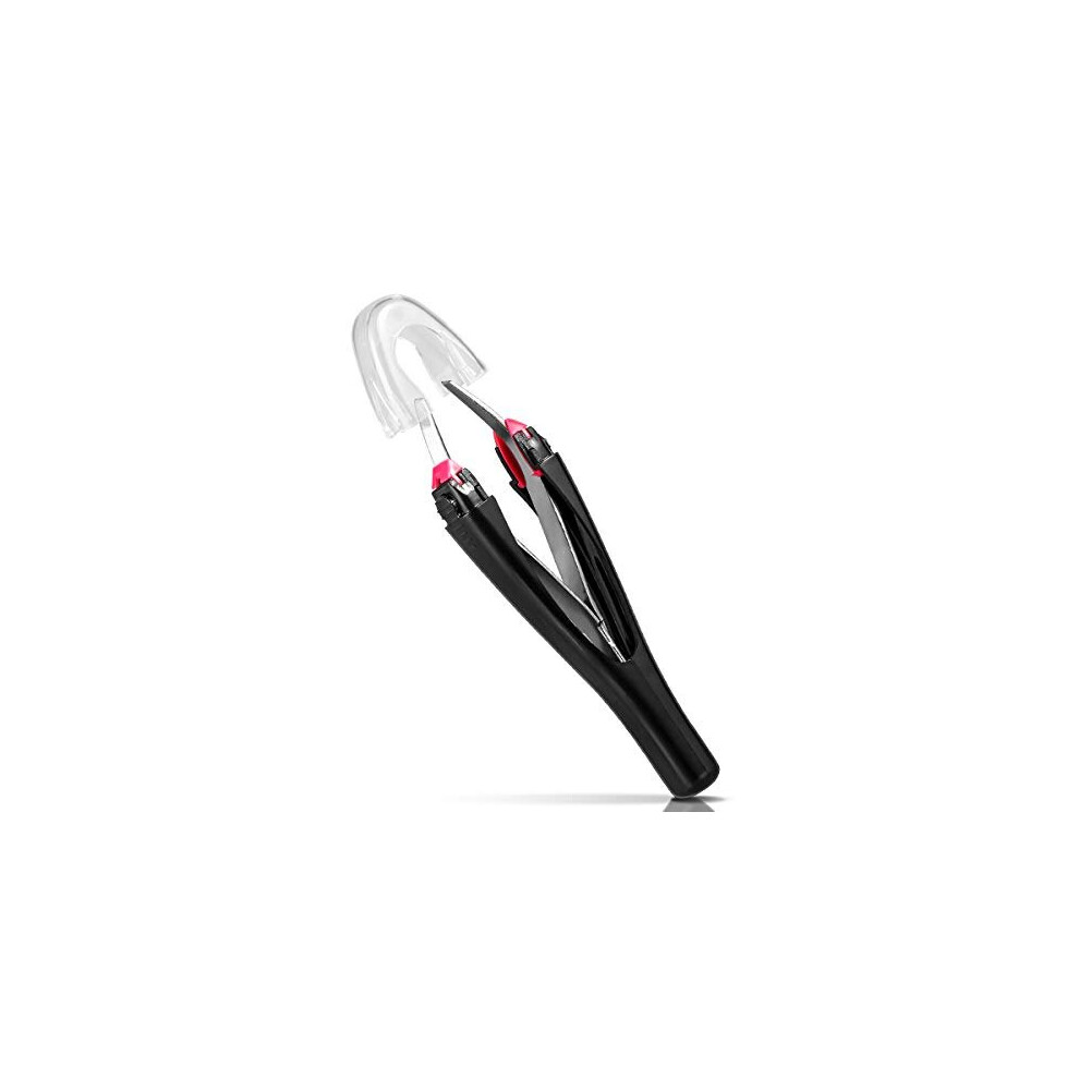 Lurrose Automatic Elastic Eyebrow Tweezer Retractable Tweezer For Eyebrow Removal (Color Random)