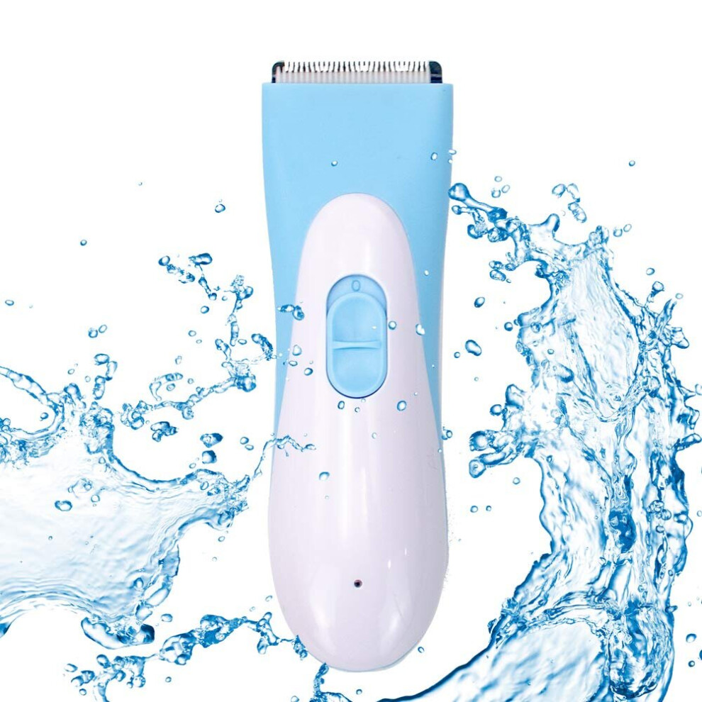 GOANDO Baby Hair Clippers Low Noise Kid Hair Trimmer Professional Rechargeable Cordless Electric Baby Shaver Waterproof Baby Grooming Baby Haircutter