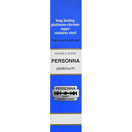 200 Israeli Personna Blue Razor Blades Double Edge Blades Personna