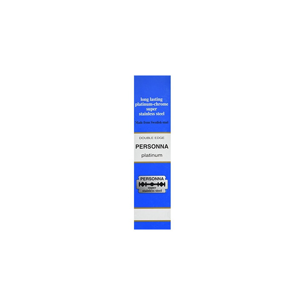 200 Israeli Personna Blue Razor Blades - Double Edge Blades - Personna Double Edge Razor Blades