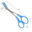 Eyebrow Scissors with Non Slip Finger Grips, Multi 7
