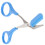 Eyebrow Scissors with Non Slip Finger Grips, Multi 5