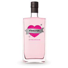 Pinkster Heart Label Raspberry Gin, 70 cl