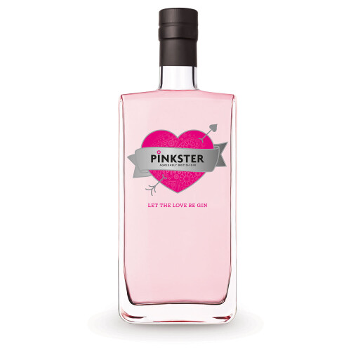 Pinkster Heart Label Raspberry Gin, 70 cl