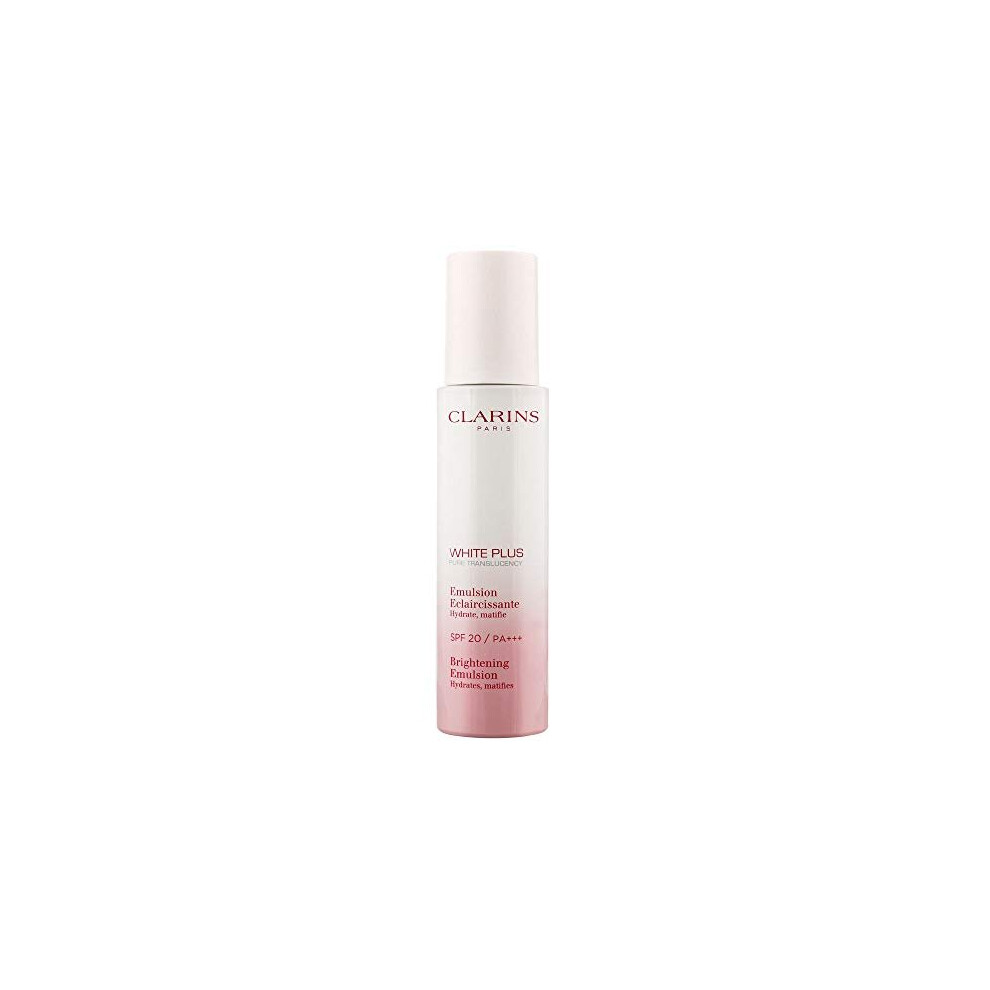 Clarins Plus Pure Translucency Brightening Emulsion Spf20 75Ml White