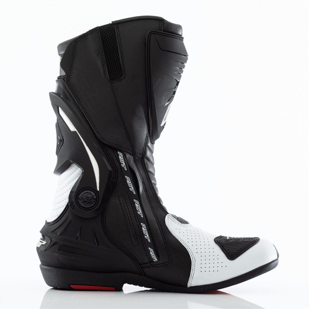 (8, White / Black) RST Tractech Evo III Sports CE Mens Boots