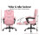 ELFORDSON (Pink) ELFORDSON Massage Office Executive Chair 13