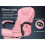 ELFORDSON (Pink) ELFORDSON Massage Office Executive Chair 6