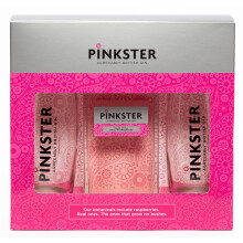 Pinkster Gin Gift Pack - 35cl Gin and 2 Highball Glasses