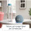 Refurbished Amazon Amazon Echo Dot 4th gen Smart speaker with Clock & Alexa - Twilight Blue 4