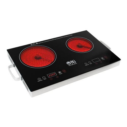 NJ-2B Portable Infrared Electric Ceramic Digital Sensor Touch Cooktop 1