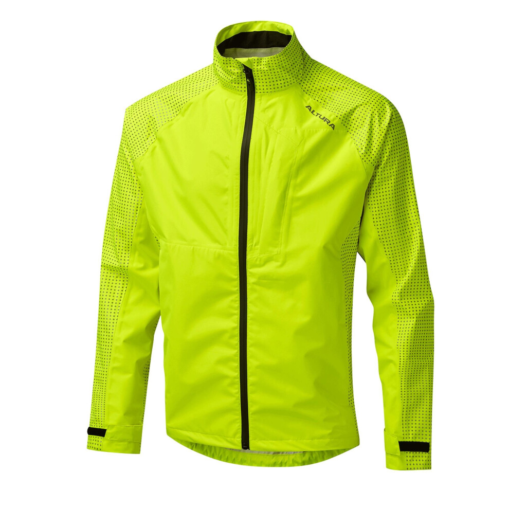 (L, Hi-Viz Yellow) Altura Nightvision Storm Waterproof Jacket 