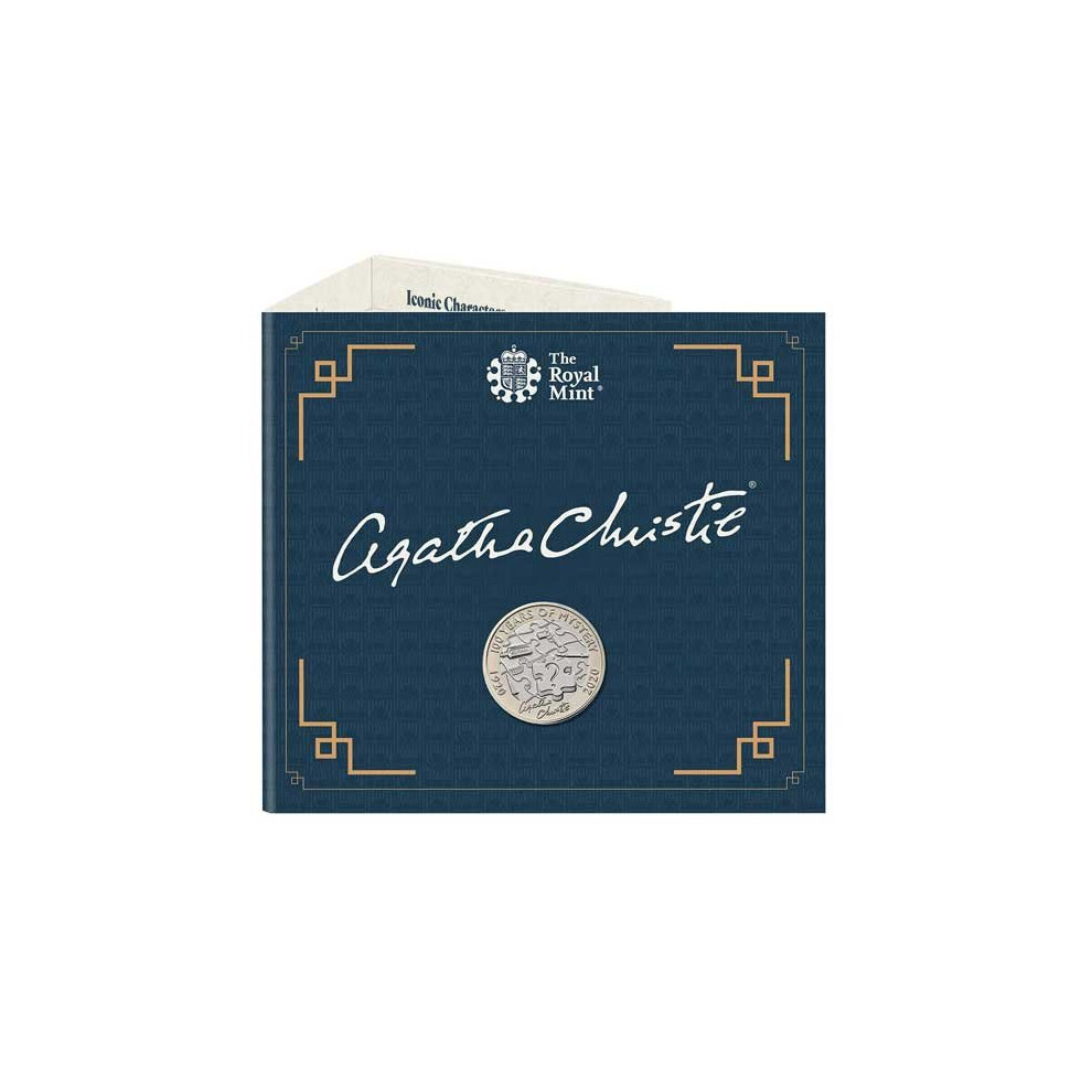 Agatha Christie 2020 UK 2 Brilliant Uncirculated Coin