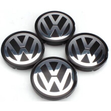 4x VW Alloy Wheel Centre Cap Caps 55mm VW Golf