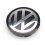 4x VW Alloy Wheel Centre Cap Caps 55mm VW Golf 3
