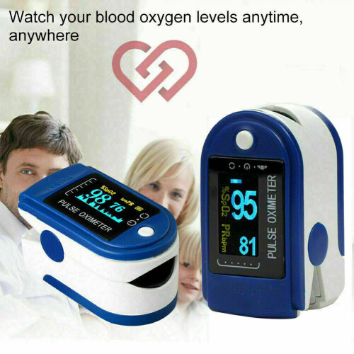 Pulsoximeter, fingerclip og blodtryksmåler 1