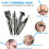 Rechargeable 4 In 1 Beard Eyebrow Shaver Trimmer Electric Kits 6