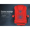 ELFORDSON (Red) ELFORDSON Massage Office Executive Chair 5