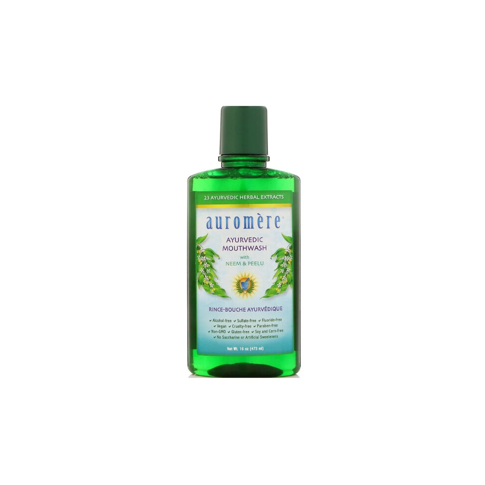 Auromere, Ayurvedic Mouthwash, 473ml