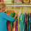 6X Kleiderbügel Magic Hook Metall Space Saver Closet Organizer Storage 6