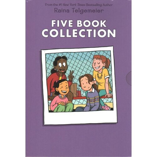 Raina Telgemeier Collection Box Set (Smile, Drama, Sisters, Ghosts, Guts) | Mixed media product