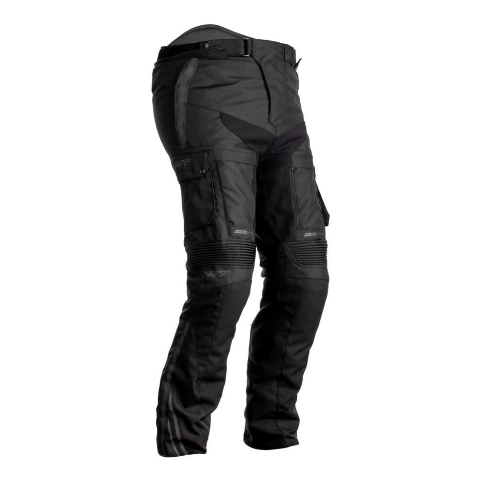 (20, / ) Rst Pro Series Adventure-X Ce Ladies Jeans Motorbike Motorcycle Textile Pants Black 5056136248507
