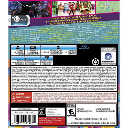 Just Dance 2016 (PS3) 1