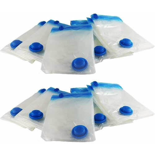 (10) Vacuum Seal Bedding Storage Bags Large 80x60cm