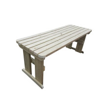 (8ft, Light Green) Picnic Table Hollies Rounded Wooden Outdoor Garden Furniture Heavy Duty