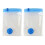 (2) Vacuum Seal Bedding Storage Bags Large 80x60cm 1