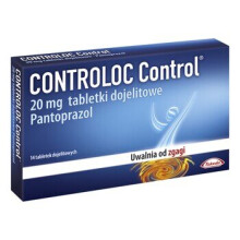 CONTROLOC CONTROL 20 MG. 14 TABLETS