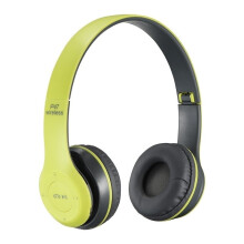(Green) Wireless Bluetooth P47 Headphone Headset Kids Gift