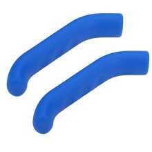 (Bleu) Couvercle de protection du levier de frein du vélo – Couleur unique disponible, gel de silice inclus