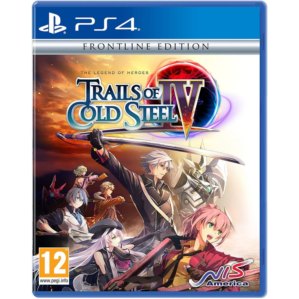 The Legend Of Heroes: Trails Of Cold Steel Iv Frontline Edition (Ps4) 810023035695