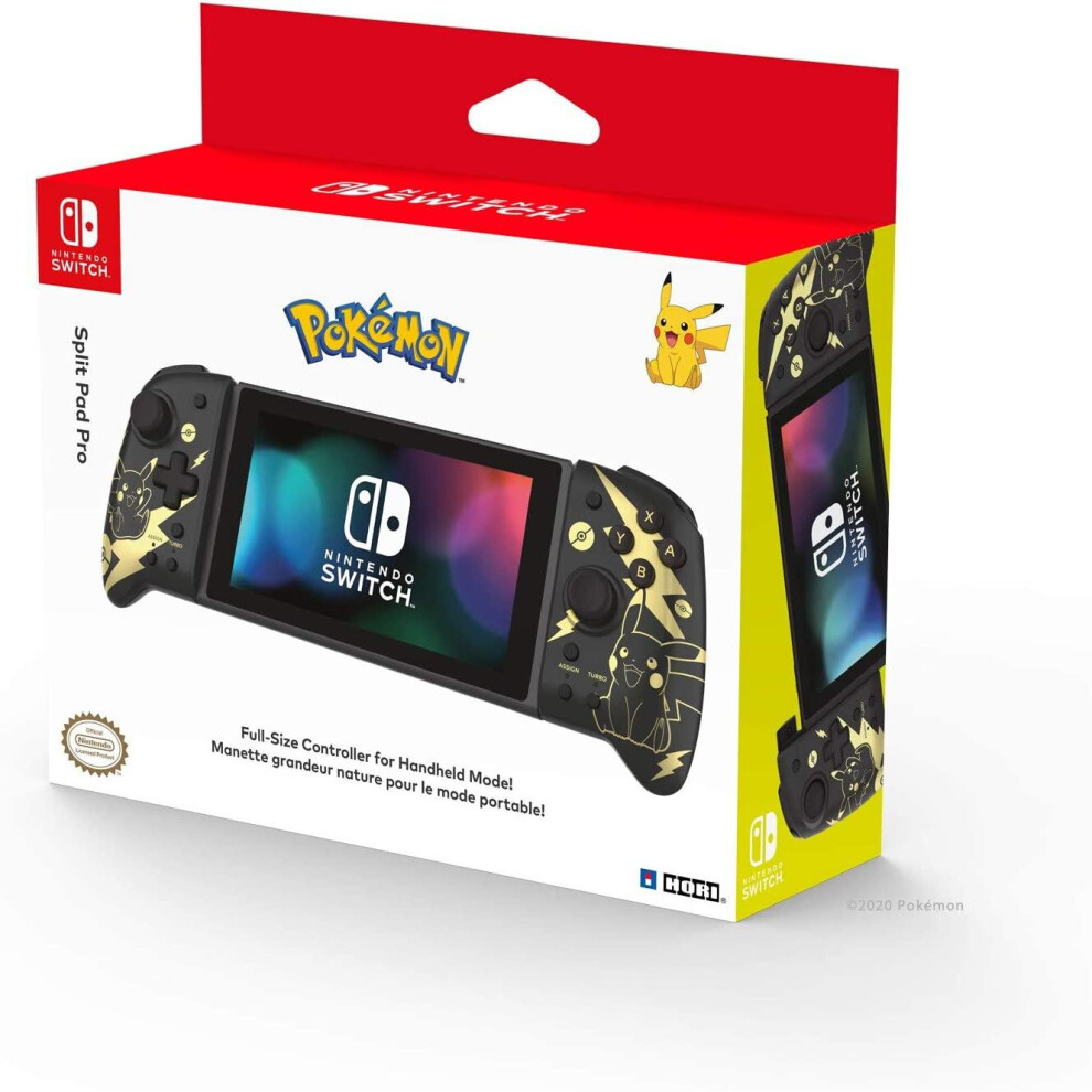 Hori Split Pad Pro Pikachu & (Nintendo Switch) Black/Gold 810050910040