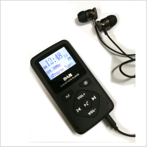 Mini pocket sports DAB digital radio, Bluetooth MP3 player