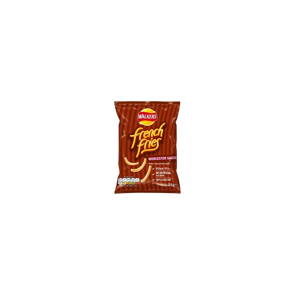 Walkers French Fries Worcester Sauce 21g x 32 Bags