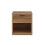 Birlea Stockwell 1 Drawer Bedside - Rustic Oak 3