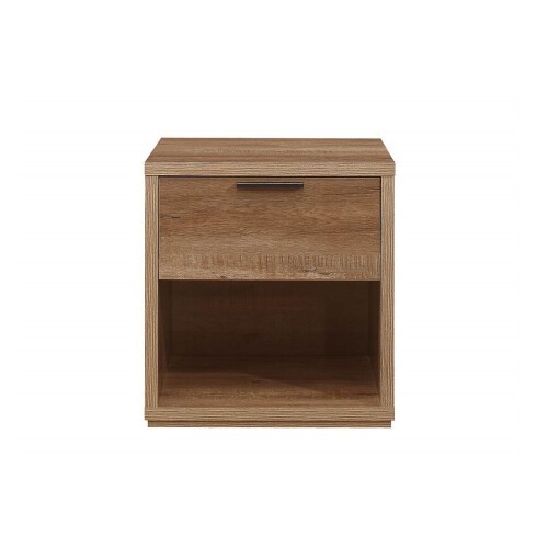 Birlea Stockwell 1 Drawer Bedside - Rustic Oak 2
