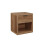 Birlea Stockwell 1 Drawer Bedside - Rustic Oak 1